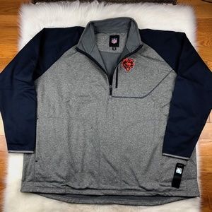 Chicago Bears Men's Softshell Track Jacket 4XL